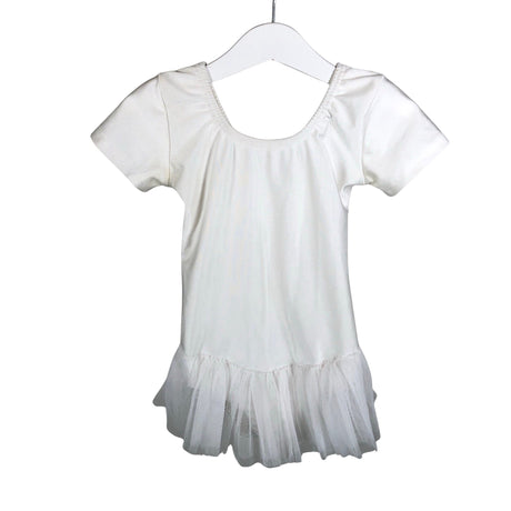 Unisex La Pirouette - Võimlemistrikoo, suurus 110 - 116 - Looduslik valge ()