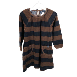 Unisex ej sikke lej - Dressikangast kleit, suurus 98 - 104 - Pruun (1)