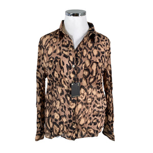 Unisex Massimo Dutti - Pluus, suurus 44 - Pruun (1)