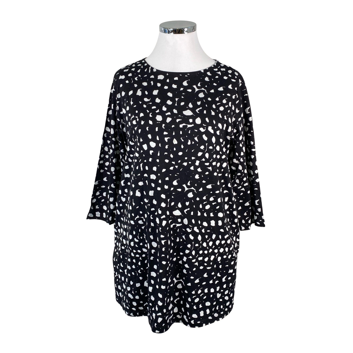 Unisex Marimekko - Trikotaažist tuunika, suurus 44 - Must (1)