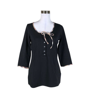 Unisex Burberry Brit - Trikotaažist pluus, suurus 40 - Must (1)