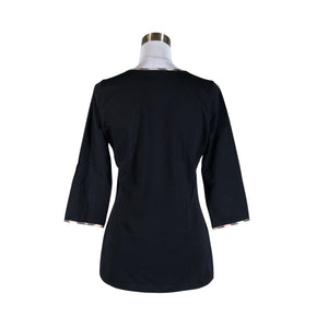 Unisex Burberry Brit - Trikotaažist pluus, suurus 40 - Must (2)