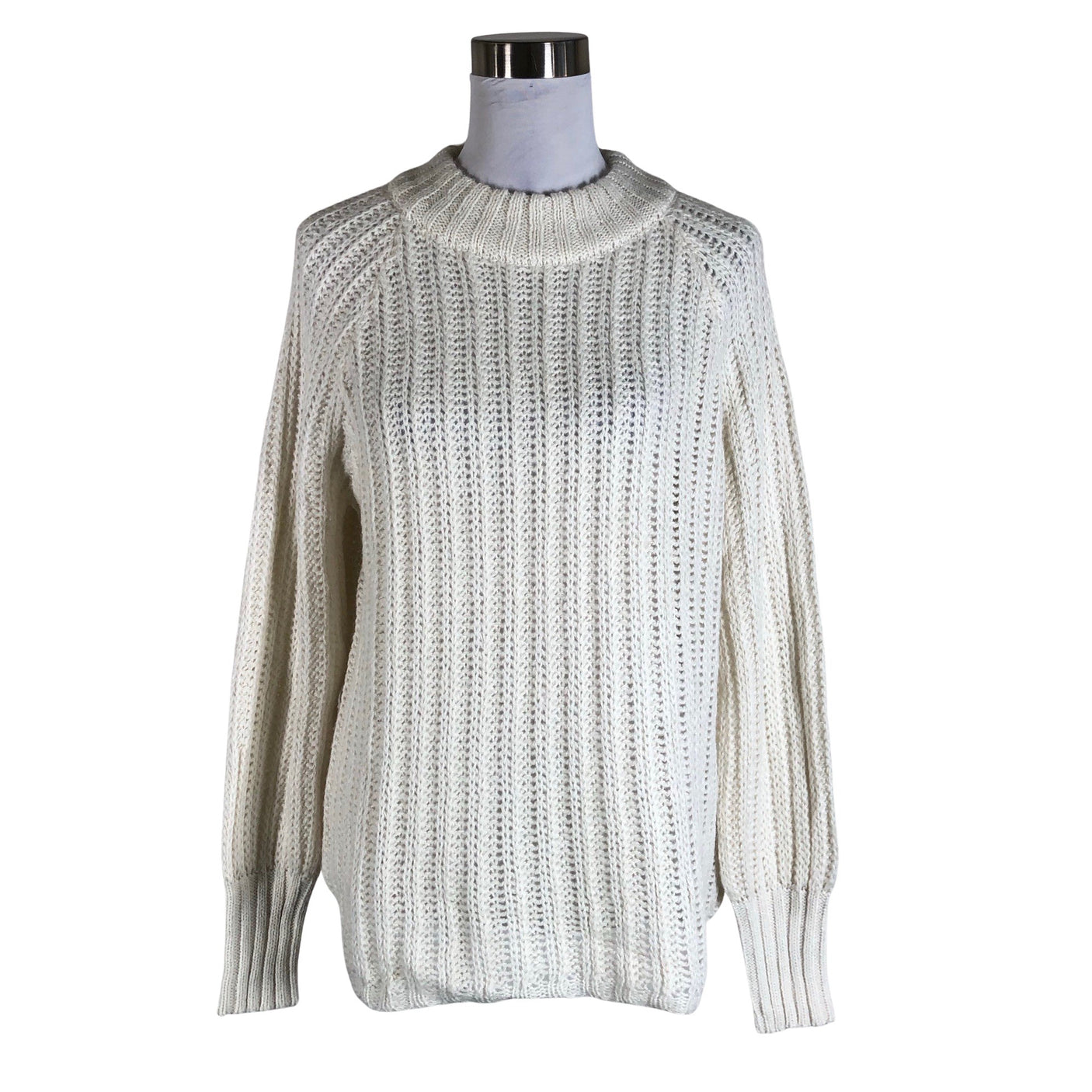 Unisex Anine Bing - Kampsun, suurus 40 - Valge (1)