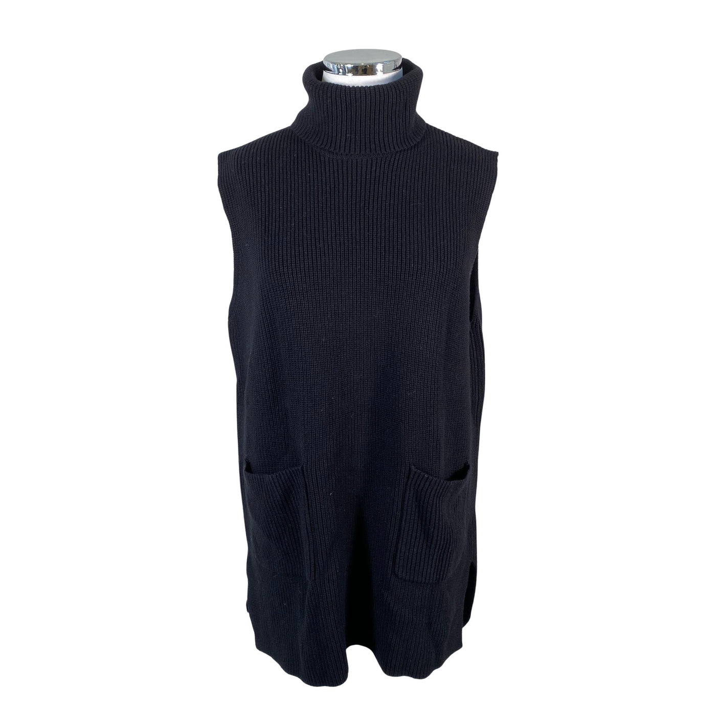Unisex Nanso - Kootud vest, suurus 42 - Must (1)
