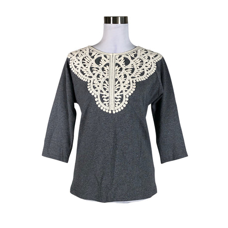Unisex Lumoan - Trikotaažist pluus, suurus 34 - Hall ()