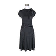 Unisex Retrolicious - Trikotaažist kleit, suurus 38 - Must ()