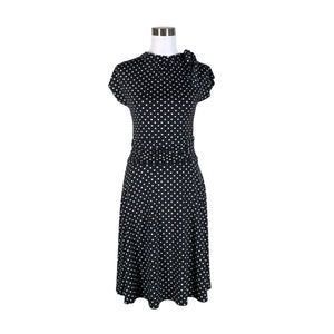 Unisex Retrolicious - Trikotaažist kleit, suurus 38 - Must (1)