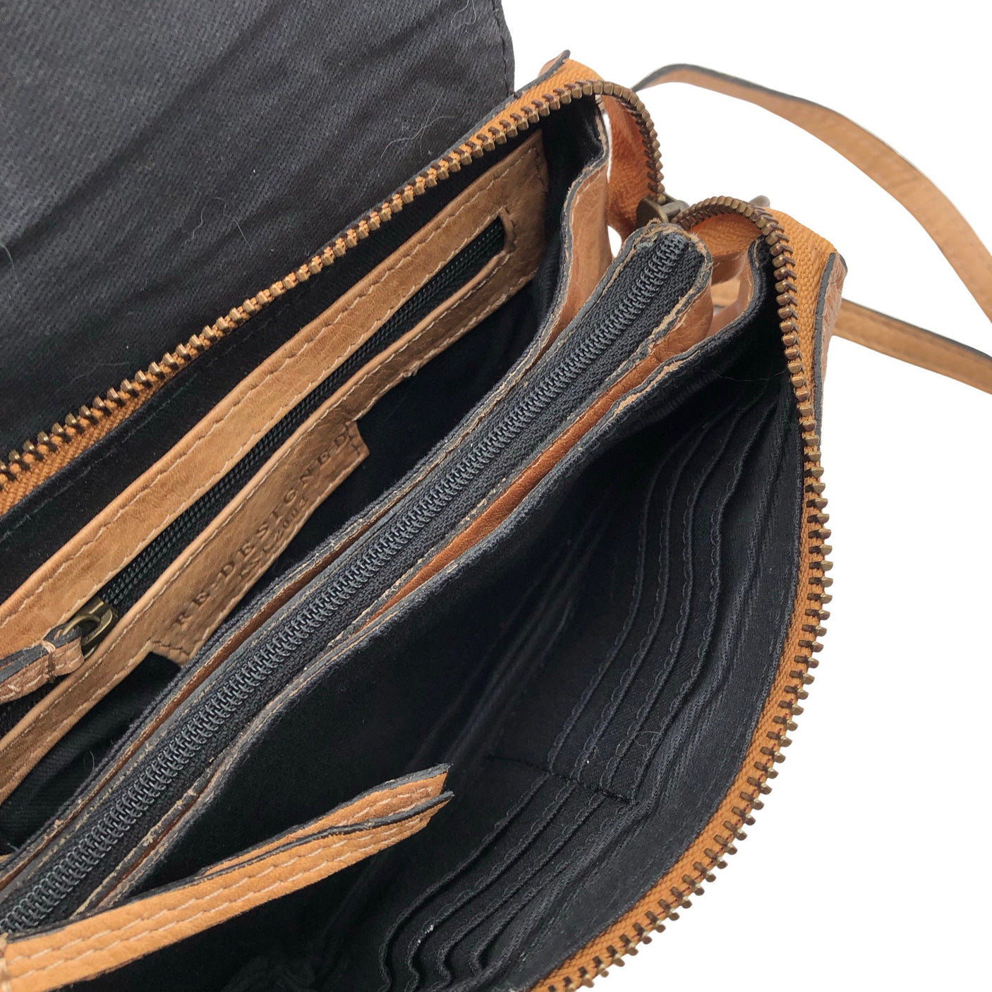 Unisex Re:Designed - Õlakott, suurus Mini - Pruun (2)