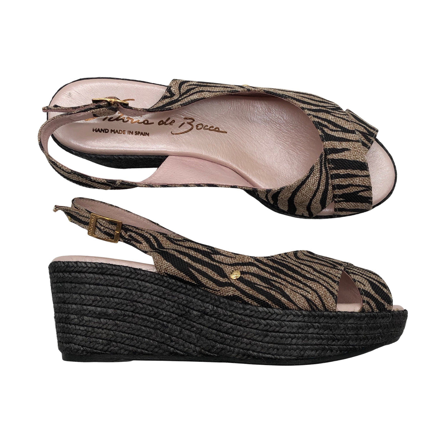 Unisex Victoria De Bocca - Kiilkontsaga rihmikud, suurus 39 - Beige (1)
