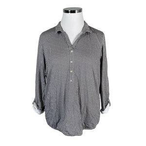 Unisex Tom Tailor - Trikotaažist pluus, suurus 44 - Must (1)