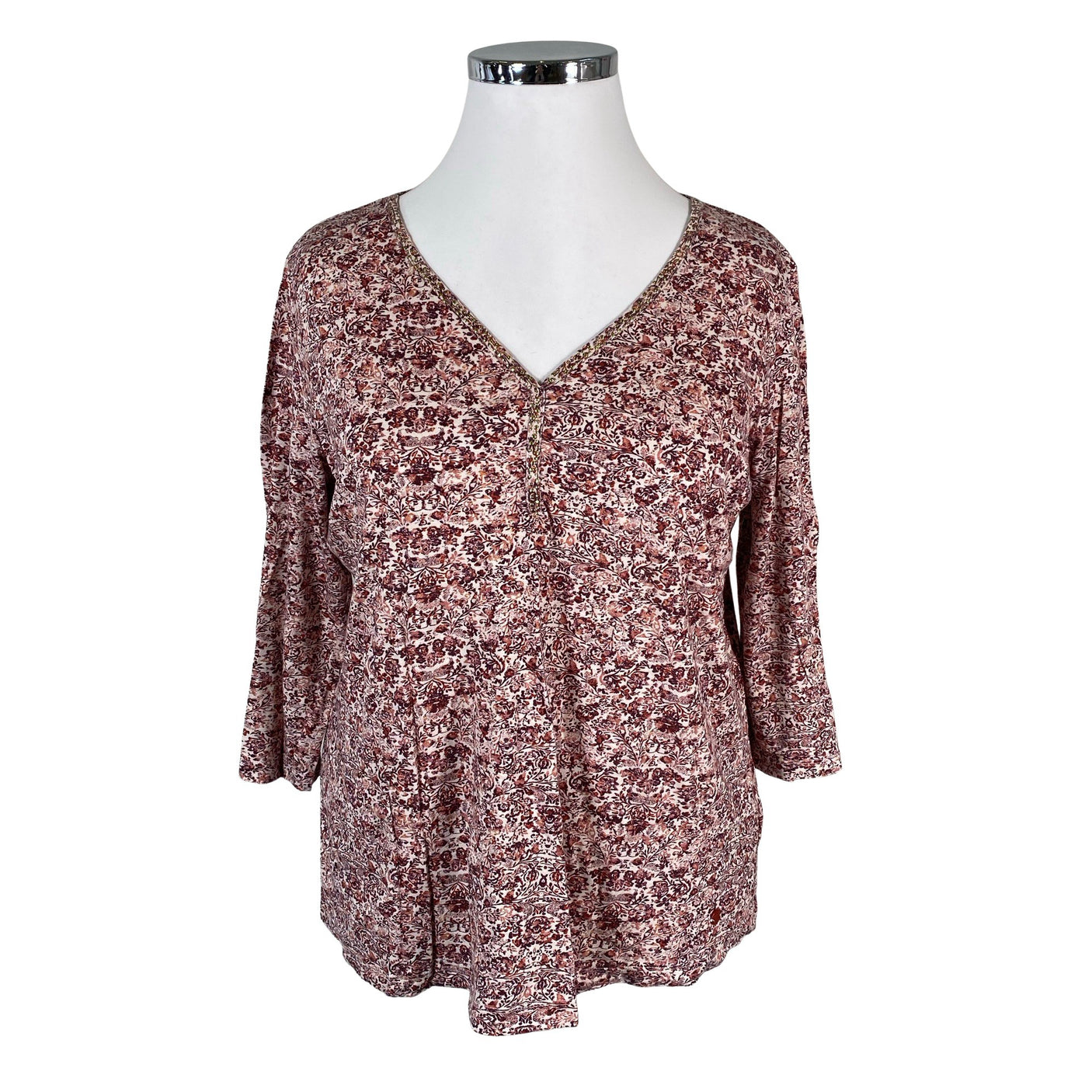 Unisex Tom Tailor - Trikotaažist pluus, suurus 42 - Heleroosa (1)