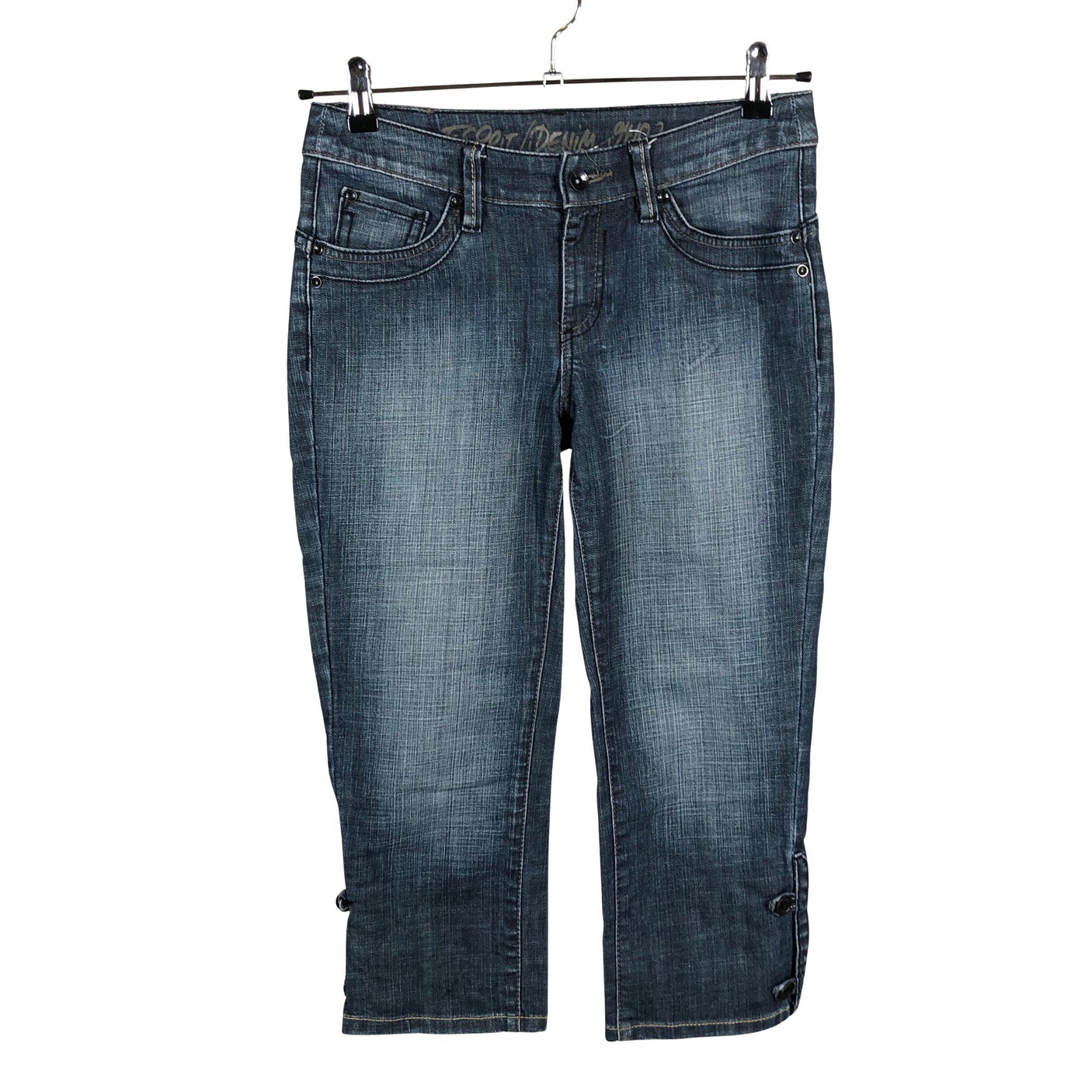 Unisex Esprit - Teksast poolpikad püksid, suurus 36 - Sinine (1)
