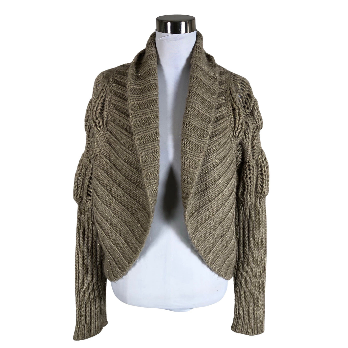Unisex Sand - Kardigan, suurus 38 - Beige (1)