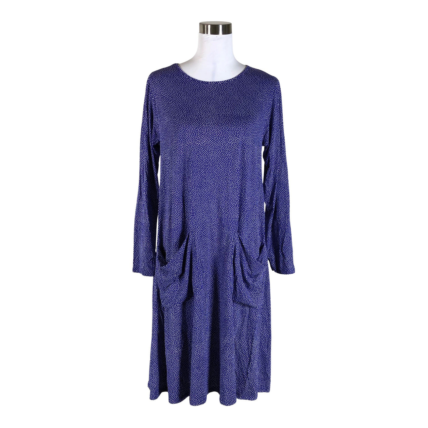 Unisex Nanso - Trikotaažist kleit, suurus 40 - Sinine (1)