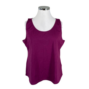 Unisex NOSH - Trikotaažist topp, suurus 46 - Lilla (1)