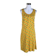 Unisex Who's that girl - Trikotaažist kleit, suurus 40 - Kollane ()