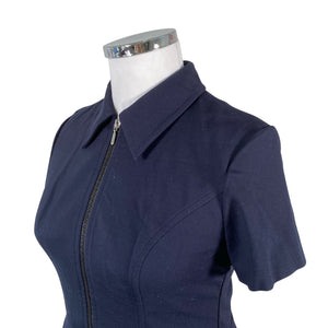 Unisex Andiata - Trikotaažist kleit, suurus 42 - Sinine (3)