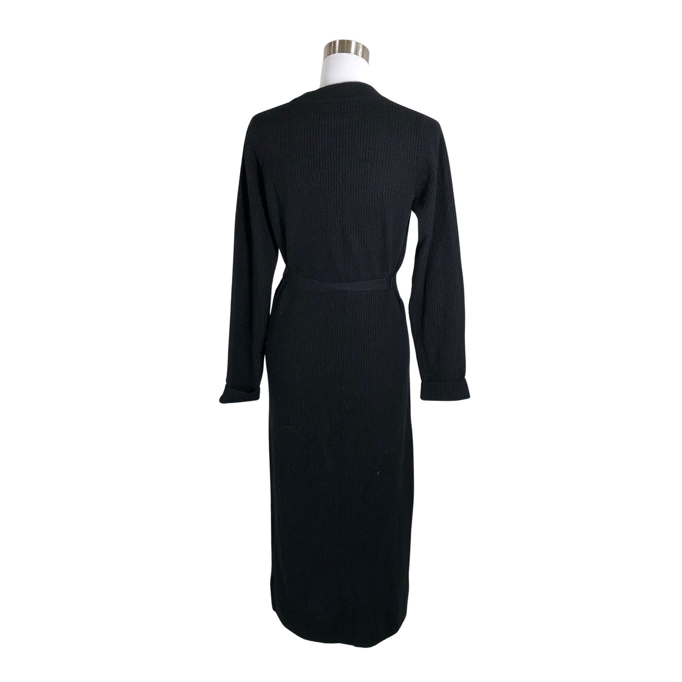 Unisex Andiata - Kootud kleit, suurus 40 - Must (2)