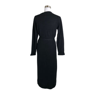Unisex Andiata - Kootud kleit, suurus 40 - Must (2)