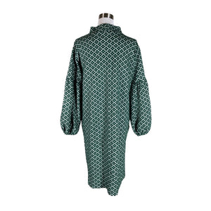 Unisex Nouki - Trikotaažist kleit, suurus 36 - Roheline (2)