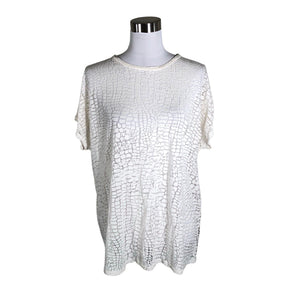 Unisex Diesel - T-särk, suurus 38 - Looduslik valge (1)