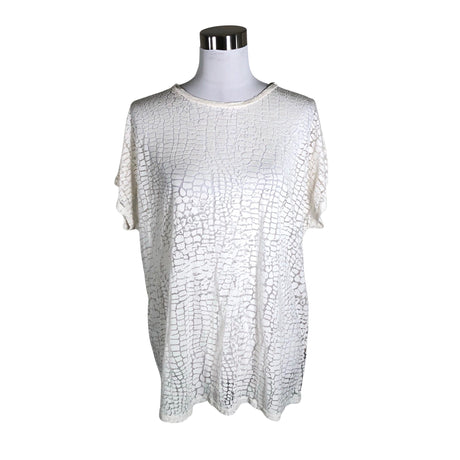 Unisex Diesel - T-särk, suurus 38 - Looduslik valge ()
