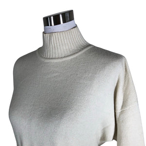Unisex Almada Label - Kootud kleit, suurus 40 - Looduslik valge (3)