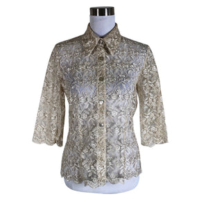 Unisex Andiata - Pluus, suurus 38 - Beige (1)