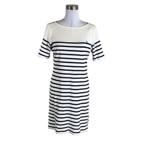 Unisex Lauren Ralph Lauren - Trikotaažist kleit, suurus 38 - Looduslik valge (1)