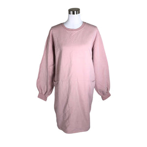 Unisex Nanso - Trikotaažist kleit, suurus 40 - Heleroosa (1)