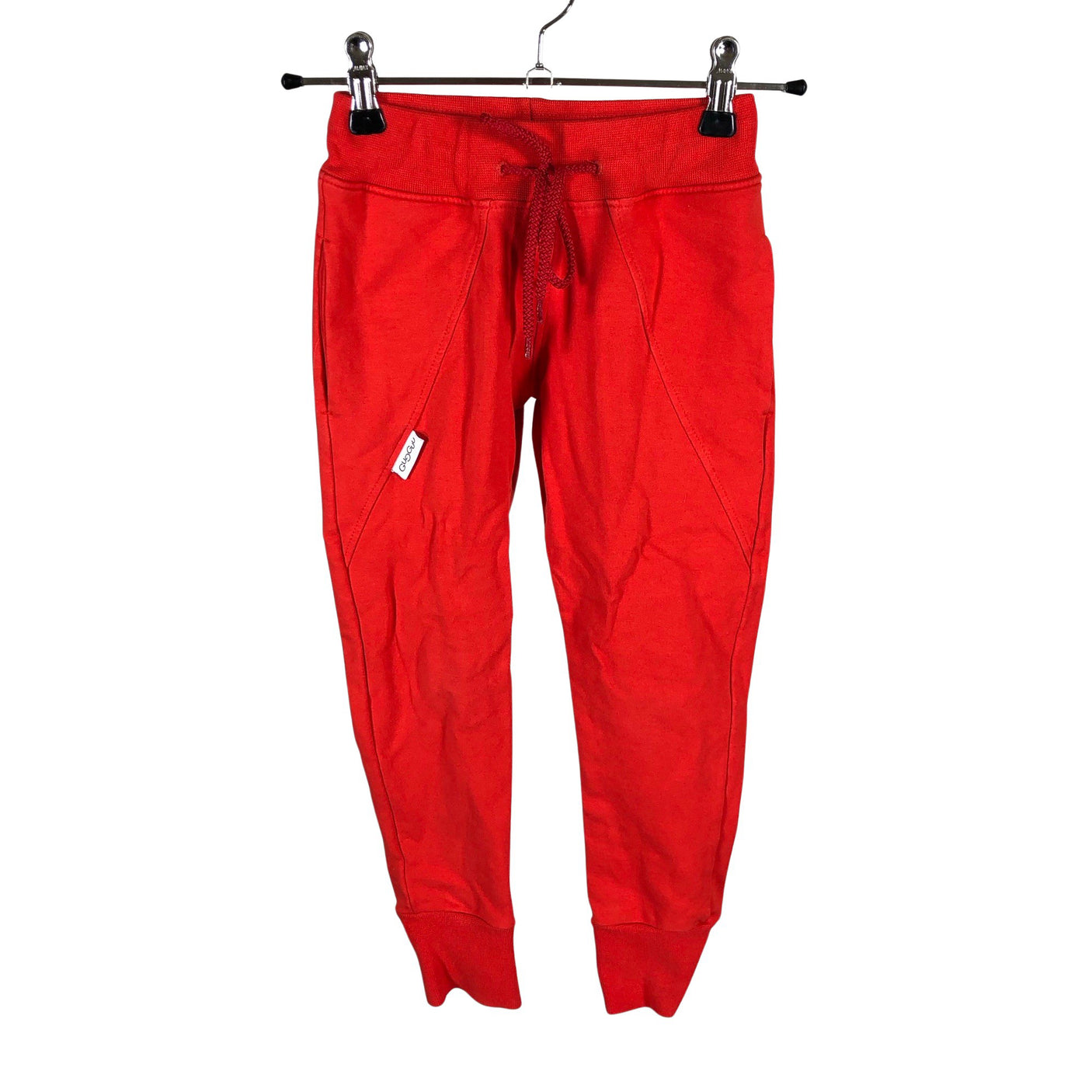 Unisex Gugguu - Dressikangast püksid, suurus 104 - 110 - Punane (1)