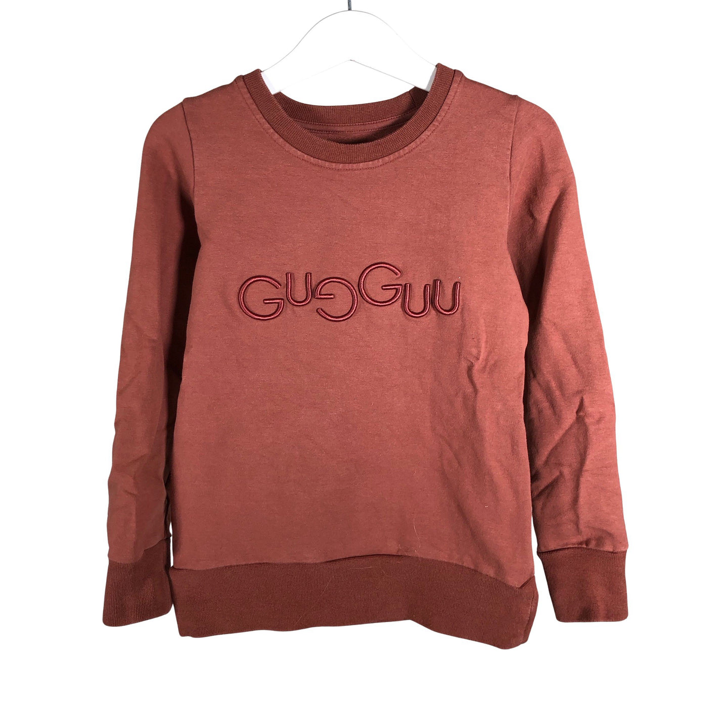 Unisex Gugguu - Dressikangast pluus, suurus 110 - 116 - Pruun (1)