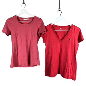 Unisex Lacoste - T-särk, suurus 38 - Roosa (1)