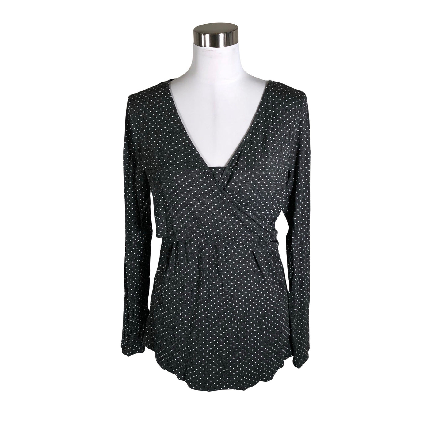 Unisex Kiabi Maternity - Trikotaažist pluus, suurus 40 - Hall (1)