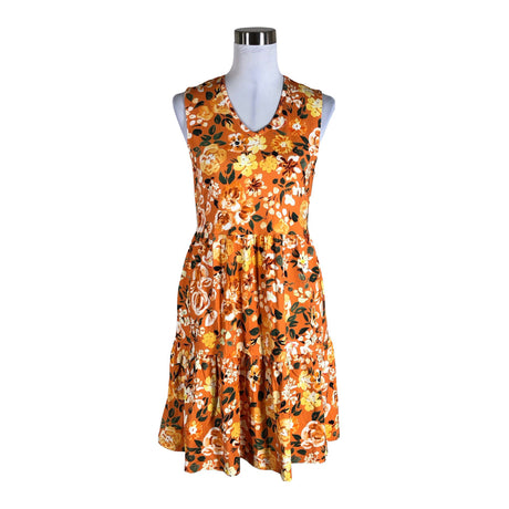 Unisex Versonpuoti - Trikotaažist kleit, suurus 36 - Oranž ()