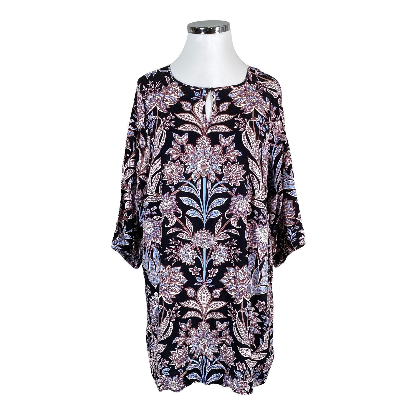 Unisex Zizzi - Õhuke tuunika, suurus 50 - Must (1)