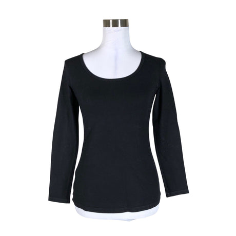 Unisex Andiata - Trikotaažist pluus, suurus 38 - Must ()
