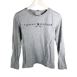 Unisex Tommy Hilfiger - Trikotaažist pluus, suurus 158 - 164 - Hall (1)