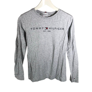 Unisex Tommy Hilfiger - Trikotaažist pluus, suurus 158 - 164 - Hall (1)