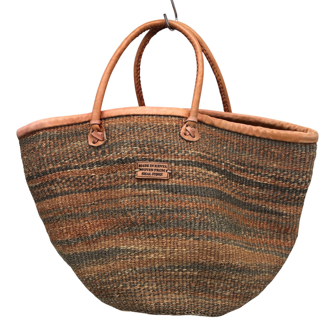 Unisex Handmade - Käekott, suurus Maxi - Pruun (1)