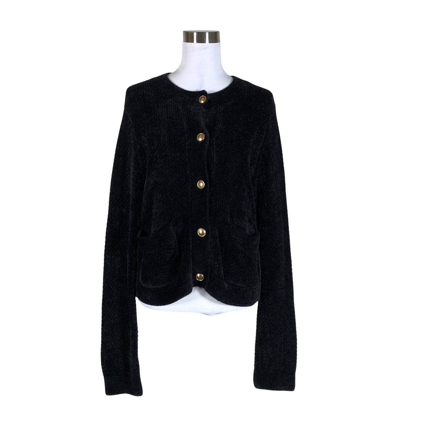 Unisex Part two - Kardigan, suurus 38 - Must (1)