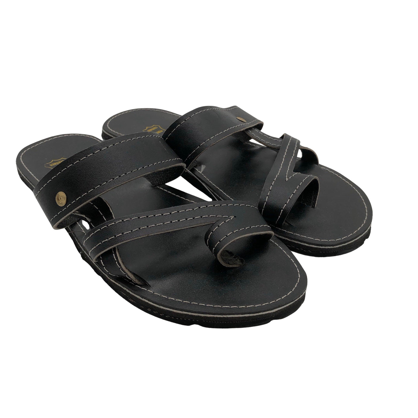 Unisex Handmade - Rihmikud, suurus 43 - Must (2)