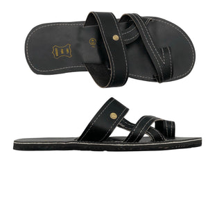 Unisex Handmade - Rihmikud, suurus 43 - Must (1)