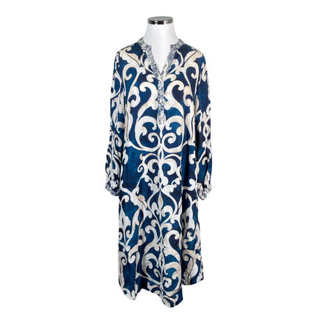 Unisex Gustav - Õhuke kleit, suurus 42 - Sinine ()