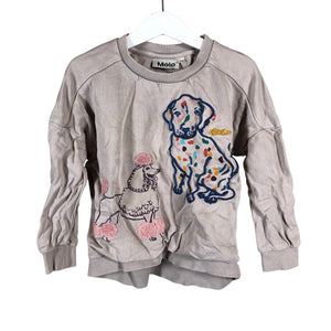 Unisex Molo Kids - Dressikangast pluus, suurus 98 - 104 - Heleroosa (1)