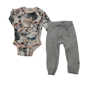 Unisex Molo Kids - Bodi, suurus 80 - 86 - Hall (1)