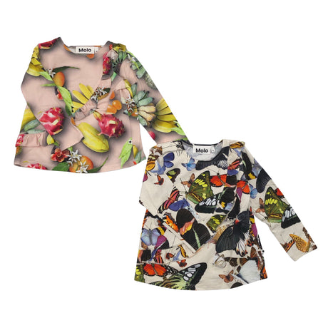 Unisex Molo Kids - Trikotaažist pluus, suurus 80 - 86 - Heleroosa ()