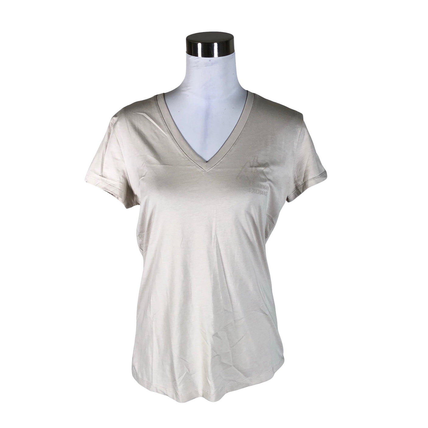 Unisex Armani Exchange - T-särk, suurus 40 - Beige (1)
