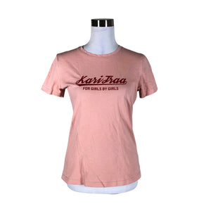 Unisex Kari Traa - T-särk, suurus 38 - Heleroosa (1)