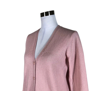 Unisex Just Cashmere - Kardigan, suurus 38 - Heleroosa (3)